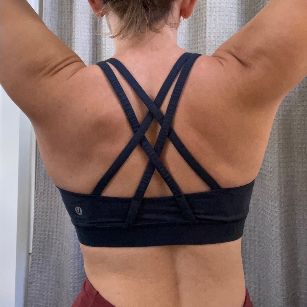 Lululemon Energy Bra Nocturnal Teal Size 6